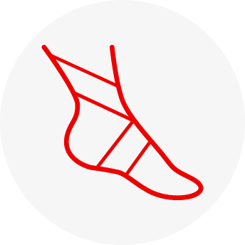 Icono de pie